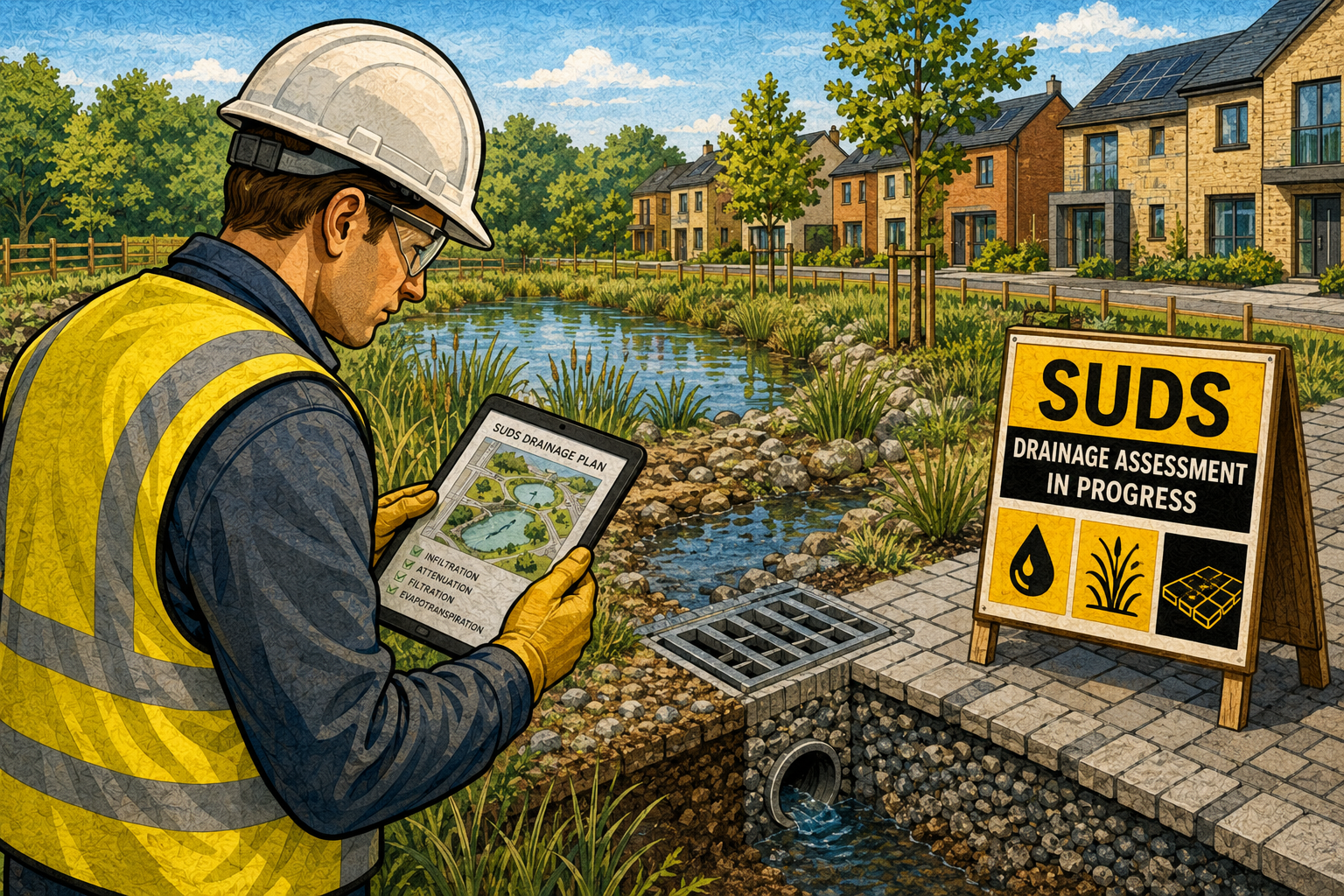 SUDS, Drainage & Flood